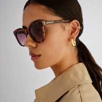 Fiorelli Mia FIO2547324 Dark Tortoise / Warm Smoke Gradient Lenses