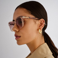 Fiorelli Mia FIO2547325 Tan w Rose Haze / Brown Gradient Lenses