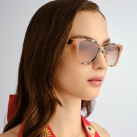 Camilla Leave Of Absence CAM2531070 Natural Tortoise w Putty / Brown Gradient Lenses