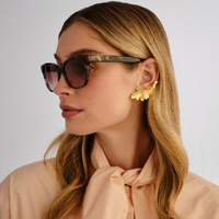 Oroton Dalia OPS2556537 Pewter Tortoise / Brown Gradient Lenses