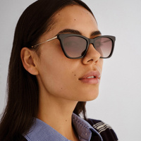 Oroton Elea OPS2556539 Black / Warm Smoke Gradient Lenses