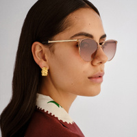 Oroton Arlet OLS2556546 Barley w Foundry Tortoise / Brown Gradient Lenses