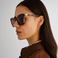Oroton Louise ORO2556548 Pewter Tortoise / Brown Lenses