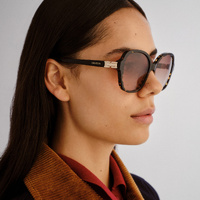 Oroton Olympe ORO2556553 Neue Tortoise w Black / Brown Gradient Lenses