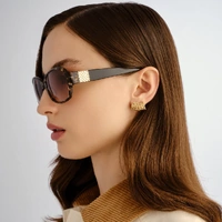 Oroton Jacinta II ORO2650812 Biscuit Tortoise w Black / Brown Gradient Lenses