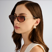 Fiorelli Meghan FIO2647326 Dark Tortoise / Brown Gradient Lenses