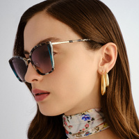 Camilla Eternal Encore CAM2618813 Cookie Tortoise w Teal / Cool Smoke Gradient Lenses