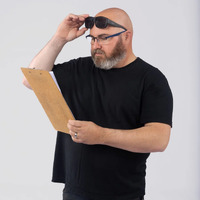 Ugly Fish Fit Overs P308 MBLSM Matte Black / Smoke Polarised Lenses