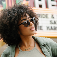Otis Fiction 161-2104P Matte Dark Tortoise / Brown Polarised Lenses