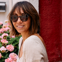 Otis Jazmine 164-2313 Eco Havana Orange / Brown Lenses