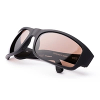 Otis Concrete Wave 215-2601LL Matte Black / Brown L.I.T Polarised Lenses