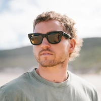 Otis Hurricane 219-2601P Black / Brown Polarised Lenses