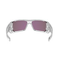 Oakley Batwolf Custom OO9101 Polished Clear / Prizm Jade Iridium Lenses