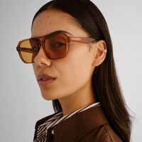 Oroton Sailor ORO2556507 Syrup / Dark Orange Lenses