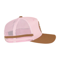 Ringers Western McCoy Kids Trucker Cap Pink/Clay