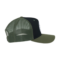 Ringers Western Signature Bull Trucker Cap Army/Black OSFM