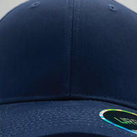 Urban Zoo Brooklyn 101 6 Panel Fitted Cap Navy S/M
