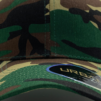Urban Zoo Tribeca 105 6 Panel Trucker Snapback Camo OSFA