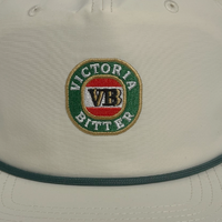 Gilroy Co. Victoria Bitter Nylon Cap Golf Invitational Ecru OSFM