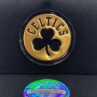 Mitchell & Ness Boston Celtics 5 Panel 110 Pinch Weld Application Black OSFM