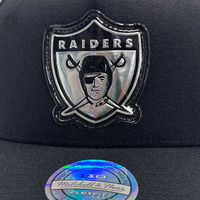 Mitchell & Ness Las Vegas Raiders 5 Panel 110 Pinch Weld Application Black OSFM