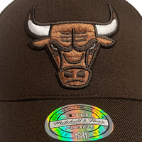 Mitchell & Ness Chicago Bulls Flexfit 110 Core Brown OSFM