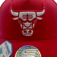Mitchell & Ness Chicago Bulls Flexfit 110 Autumn Colour Crimson OSFM