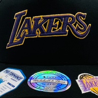 Mitchell & Ness Los Angeles Lakers Flexfit 110 Double Up Black OSFM