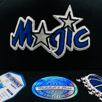 Mitchell & Ness Orlando Magic Flexfit 110 Double Up Black OSFM