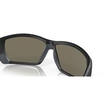 Costa Del Mar Tuna Alley 6S9009 900927-62 Matte Black / Blue Mirror Polarised Lenses