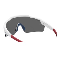 Under Armour UA Levelup WWK W1 99 Matte White Blue / Blue Mirror Lenses