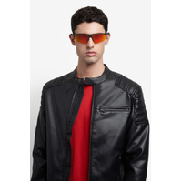Carrera Ducati CARDUC 044/S 003 UZ 69 Matte Black / Red Mirror Lenses