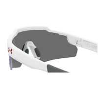 Under Armour UA Levelup Jr WWK Z0 99 Matte White Blue / Blue Mirror Lenses
