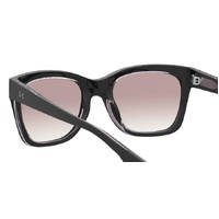Under Armour UA Dime 08A NQ 55 Black Grey / Brown Gradient w Silver Mirror Lenses
