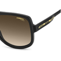 Carrera Victory C 10/S I46 86 59 Matte Black Gold / Black Brown Green Gradient Lenses