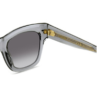 Carrera 3066/S KB7 FQ 53 Grey / Grey Gradient w Gold Mirror Lenses