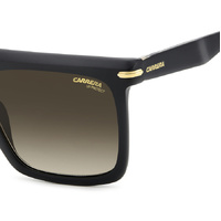 Carrera 359/S I46 86 56 Matte Black Gold / Black Brown Green Gradient Lenses