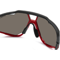 Carrera Ducati CARDUC 055/S BLX UZ 76 Matte Black Red / Red Mirror Lenses