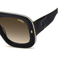 Carrera Flaglab 18 2M2 HA 57 Black Gold / Brown Gradient Lenses