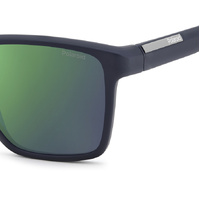 Polaroid PLD 2167/S 4NZ 5Z 56 Matte Blue Grey / Grey Green Mirror Polarised Lenses
