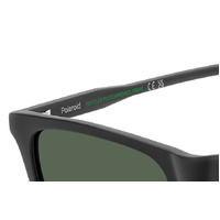 Polaroid PLD 4190/S 003 UC 56 Matte Black / Green Polarised Lenses
