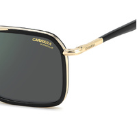 Carrera 362/S 2M2 Q3 55 Black Gold / Grey Green Mirror Polarised Lenses