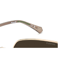 Polaroid PLD 4193/G/S/X DDB LA 59 Gold Copper / Brown Gradient Polarised Lenses