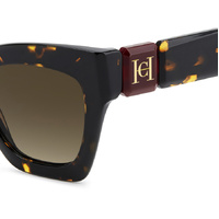 Carolina Herrera HER 0327/S 086 HA 52 Havana / Brown Gradient Lenses