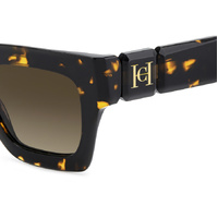 Carolina Herrera HER 0328/S 086 HA 49 Havana / Brown Gradient Lenses