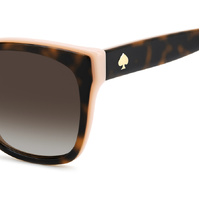 Kate Spade DAESHA 2/G/S 0T4 LA 55 Havana Pink / Brown Gradient Polarised Lenses