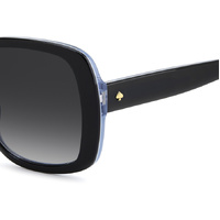 Kate Spade WENONA 2/G/S D51 9O 57 Black Blue / Dark Grey Gradient Lenses
