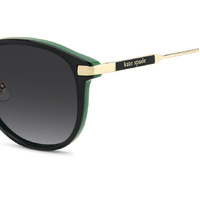 Kate Spade KARLYN 2/F/S 7ZJ 9O 54 Black Green / Dark Grey Gradient Lenses