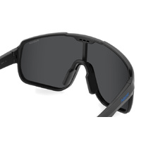 Polaroid Kids PLD 8070/S 003 5X 99 Matte Black / Blue Mirror Polarised Lenses