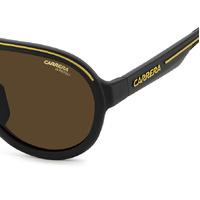 Carrera C Sport 09/S 003 70 57 Matte Black / Brown Lenses